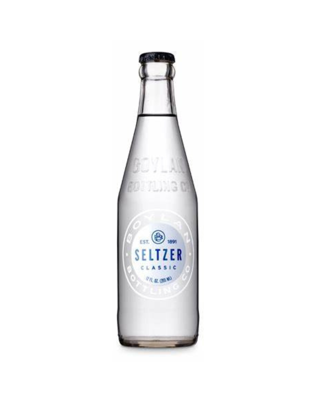 Boylan Classic Seltzer Pure 12oz /24pk