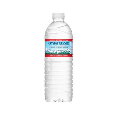 Crystal Geyser Spring Water 16.9oz /24pk