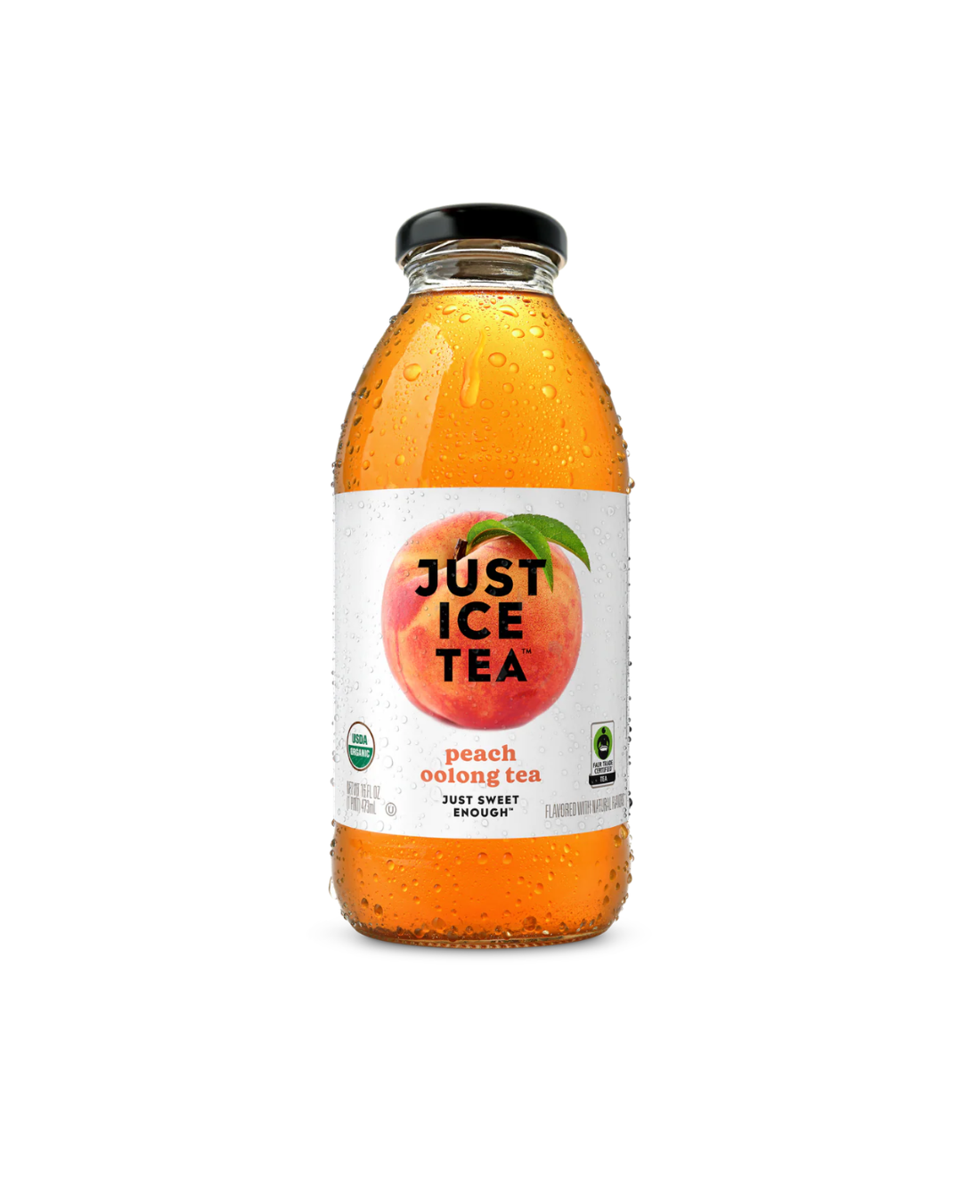 Just Ice Tea Peach Oolong - 16oz/12pk