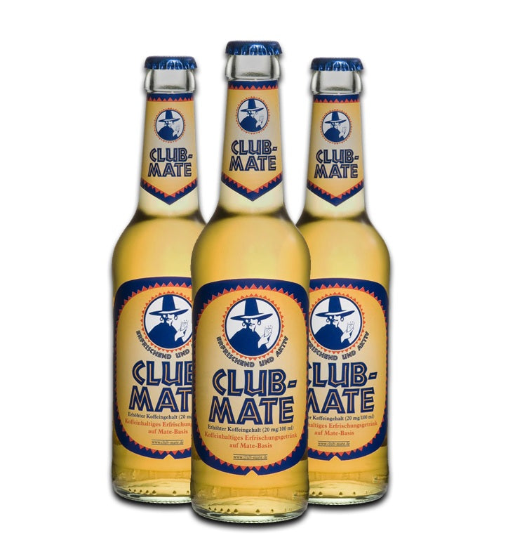 Club Mate Yerba Sparkling Energy 11.2oz /24pk