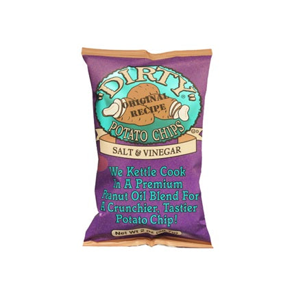 Kettle Chips Salt Vinegar 2oz /25pk