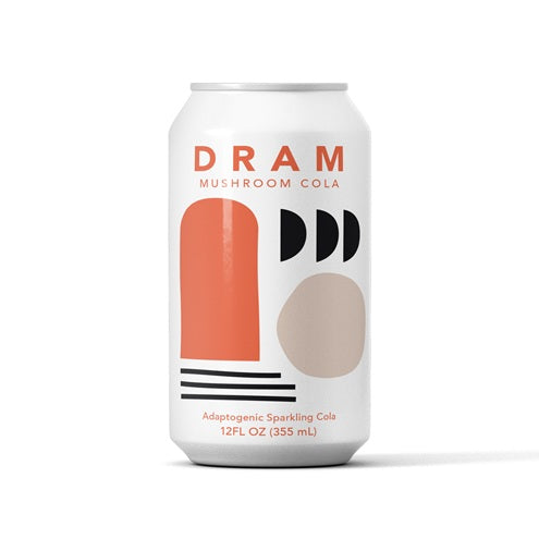 DRAM Mushroom Cola Herbal Sparkling Water 12oz /24pk