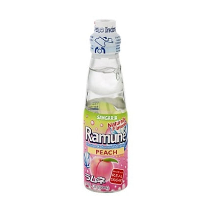 Ramune Japanese Soda Peach 200ml /18pk