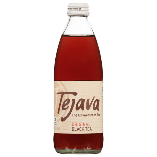 Tejava Iced Tea Unsweetened Glass 12oz/ 24pk