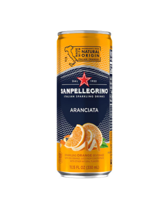 San Pellegrino Aranciata Cans 11oz /2x12pk