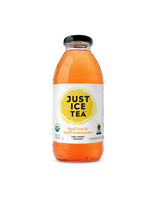 Just Ice Tea Lemon - Half & Half 16oz/12pk