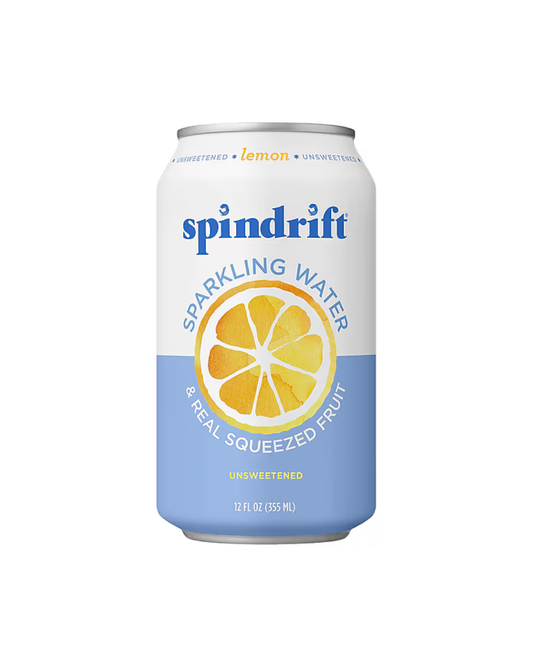 Spindrift Sparkling Water Lemon 12oz /24pk