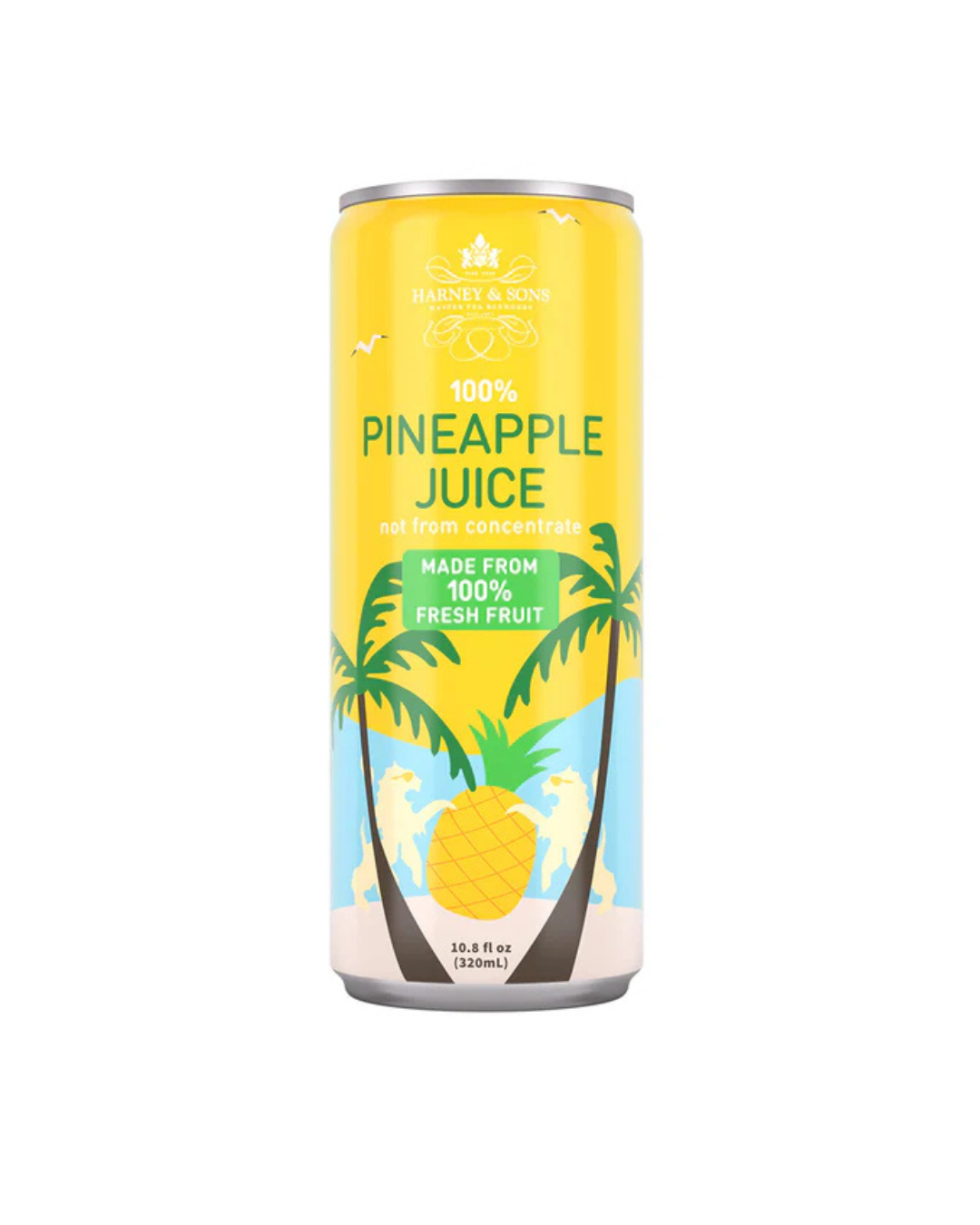 Harney Pineapple Juice 10oz/12pk Aluminum Cans