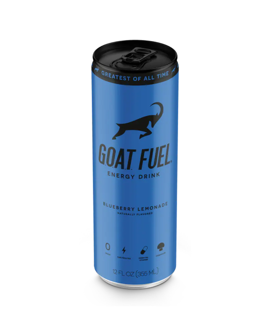GOAT Energy 12pk /12oz Blueberry Lemonade