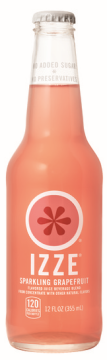Grapefruit Natural Soda, 12 Ounce Glass Bottles (Pack of 24)