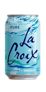 Lime "Sparkling" Water, 12 Ounce Cans (Pack of 24)