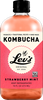 100 % Raw and Pure Strawberry-Mint Kombucha , 16 Ounce Bottles (Pack of 12)