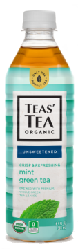 Organic Mint Tea, 16.9 Ounce Bottles (Pack of 12)