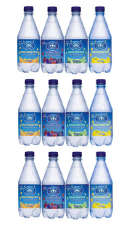 Sparkling Water Variety Pack Crystal Geyser - Lemon, Lime, Orange, Berry