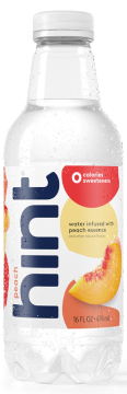 Peach Hint Water, 16.9 Ounce Bottles (Pack of 12)