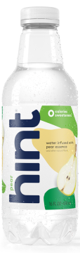 Pear Hint Water, 16.9 Ounce Bottles (Pack of 12)